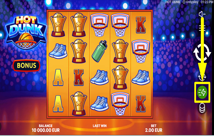 Hot Dunk ИЗМЕНИТЕ ТЕМП.
