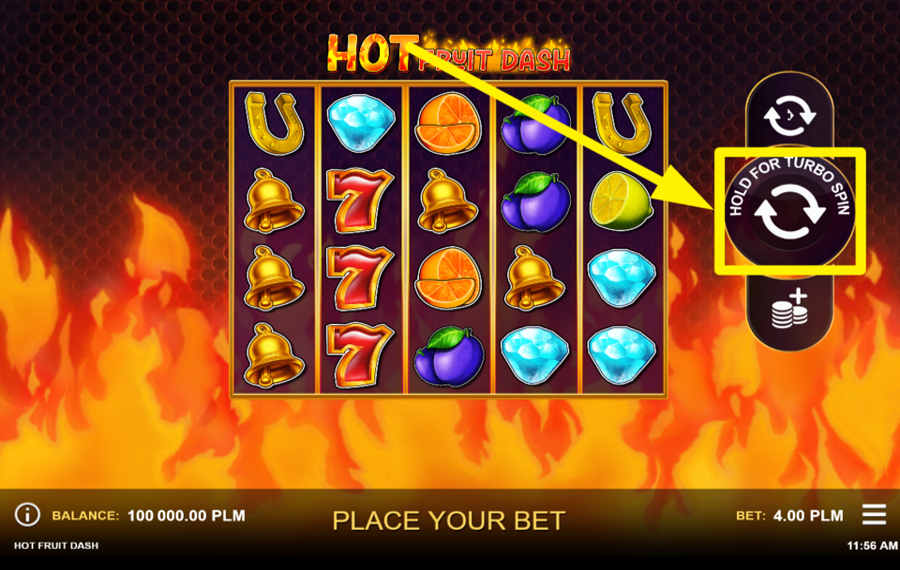 Hot Fruit Dash SPIN TO WIN!