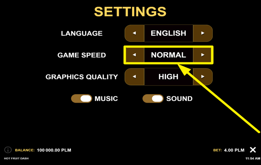 Hot Fruit Dash AMP UP THE GAME.