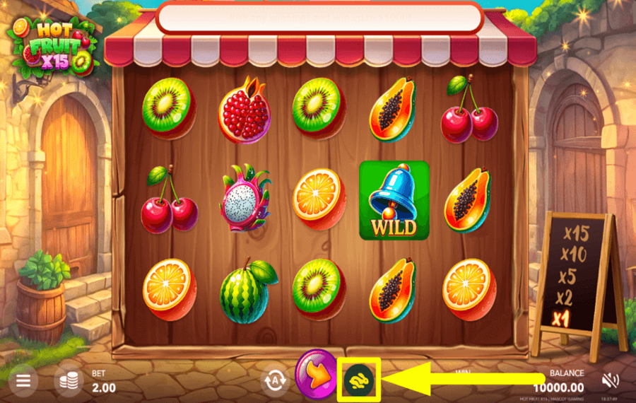 Hot Fruit X15 PICK UP THE PACE.