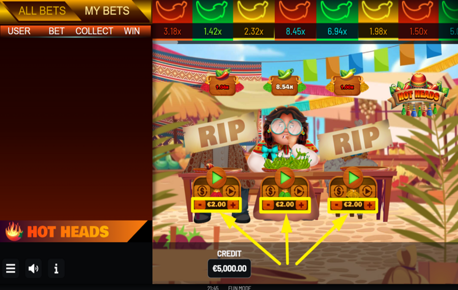 Hot Heads BESTIMMEN SIE IHREN EINSATZ.