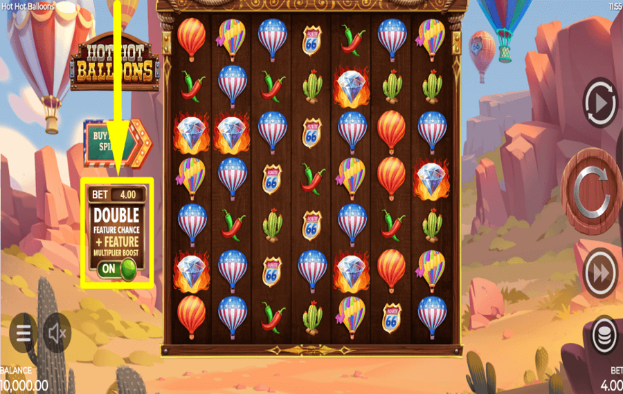 Hot Hot Balloons AMPLIFY THE ODDS.