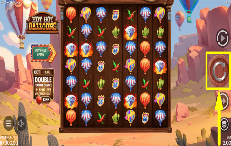 Hot Hot Balloons AIM FOR THE PRIZE.