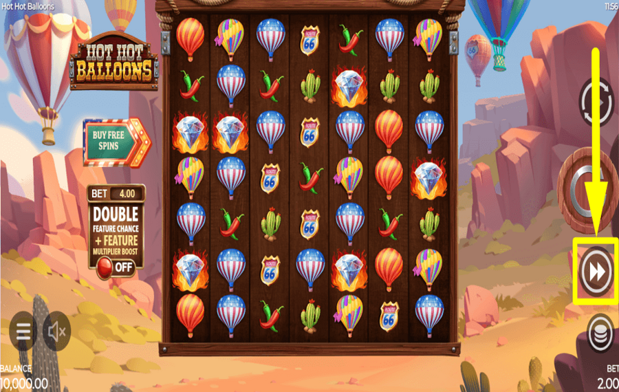 Hot Hot Balloons ACTIVATE TURBO MODE.