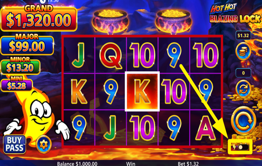 Hot Hot Blazing Lock ¡ACELERA LA ACCIÓN!