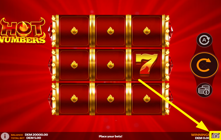 Hot Numbers AMPLIFIEZ LE JEU.