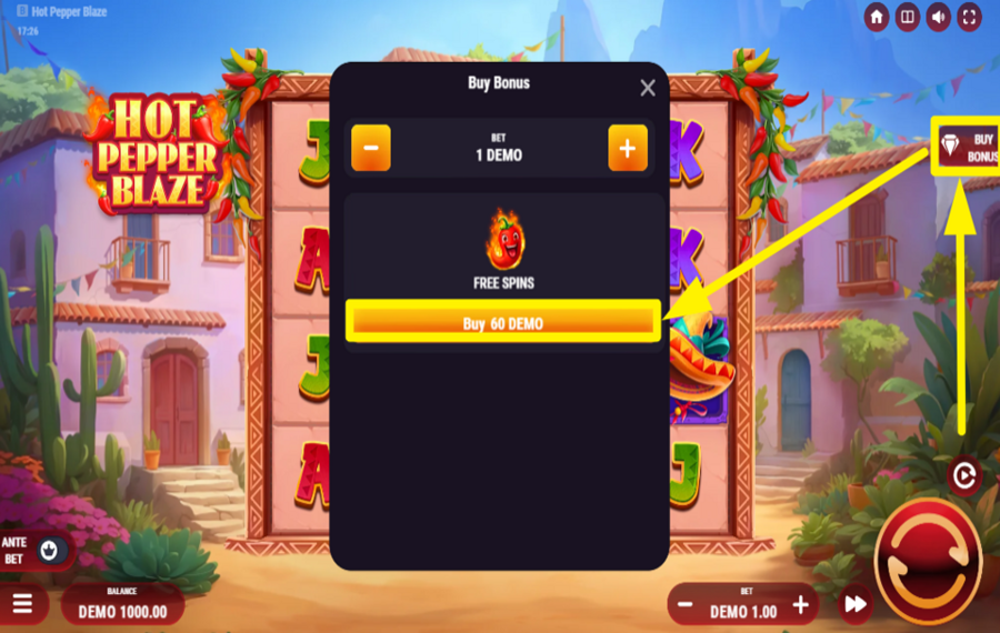 Hot Pepper Blaze РАЗБЛОКИРУЙТЕ БОНУСНЫЕ ВРАЩЕНИЯ.