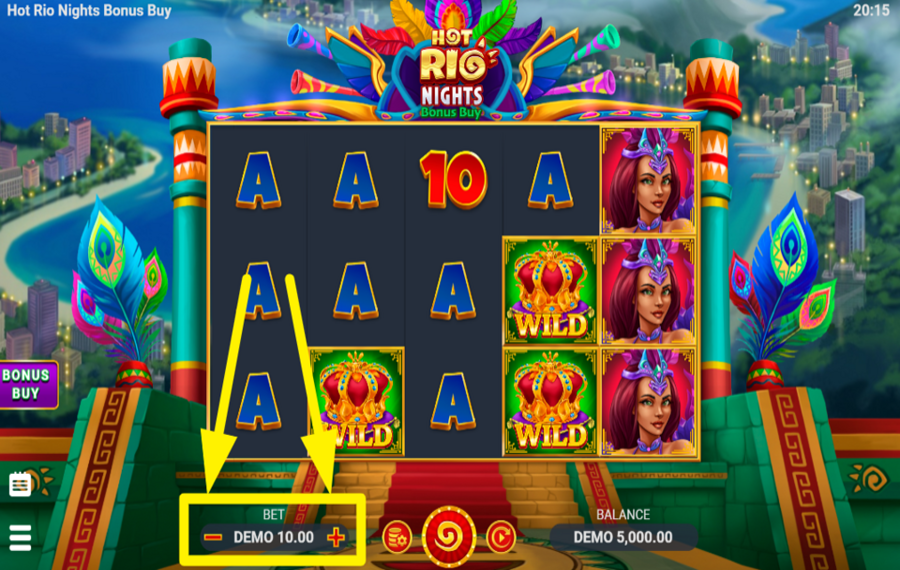 Hot Rio Nights Bonus Buy DECIDI LA TUA PUNTATA.