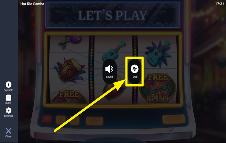 Hot Rio Samba PASSEZ À LA VITESSE SUPÉRIEURE.