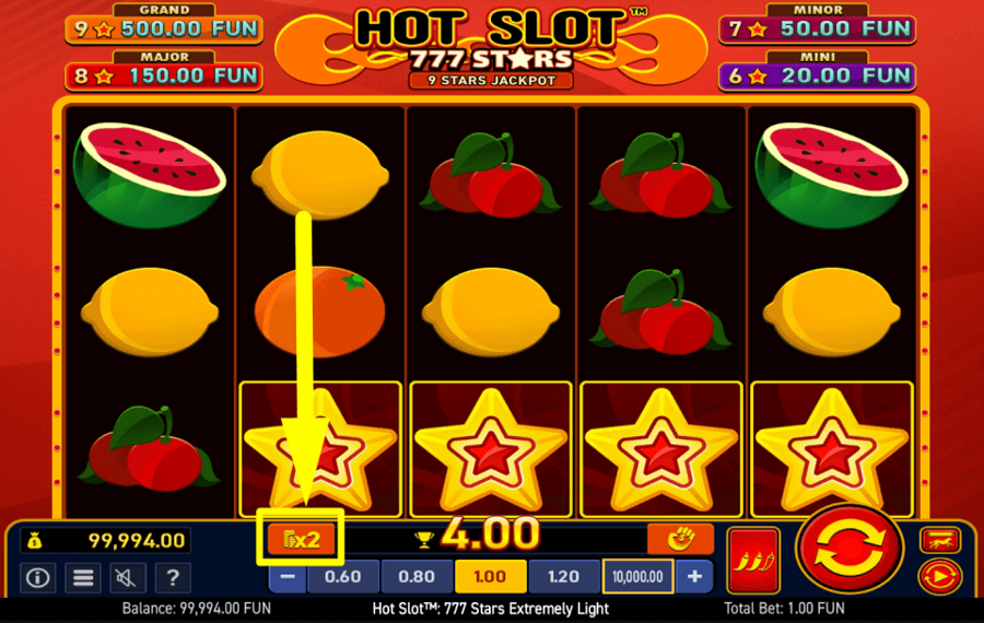 Hot Slot 777 Stars Extremely Light STAKE YOUR WINS.
