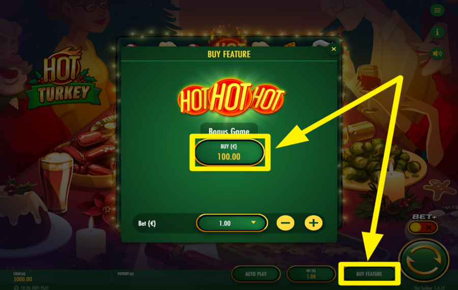 Hot Turkey DÉBLOQUEZ LE TOUR BONUS.