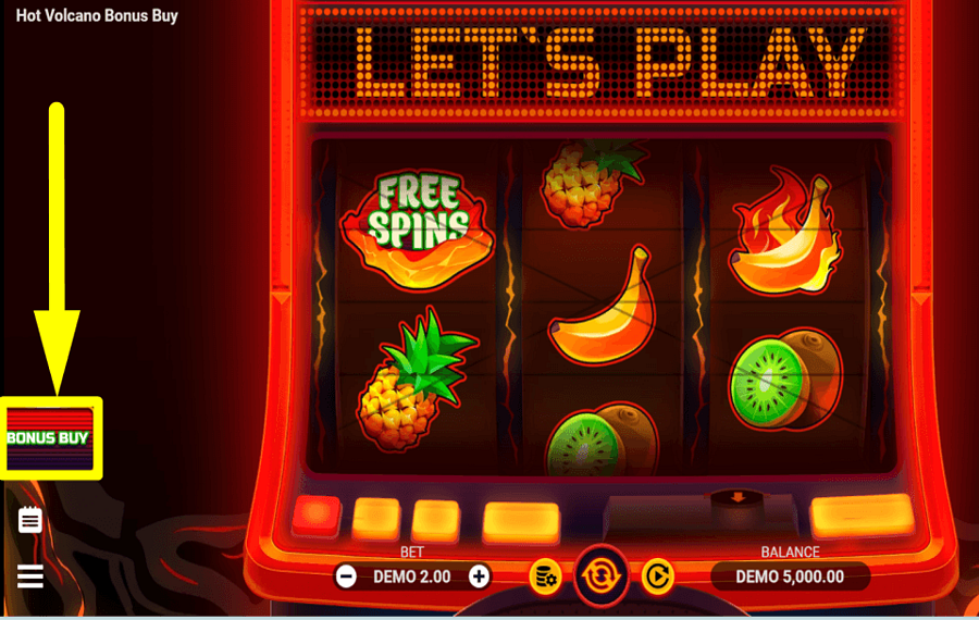 Hot Volcano Bonus Buy ВОСПОЛЬЗУЙТЕСЬ БОНУСОМ.