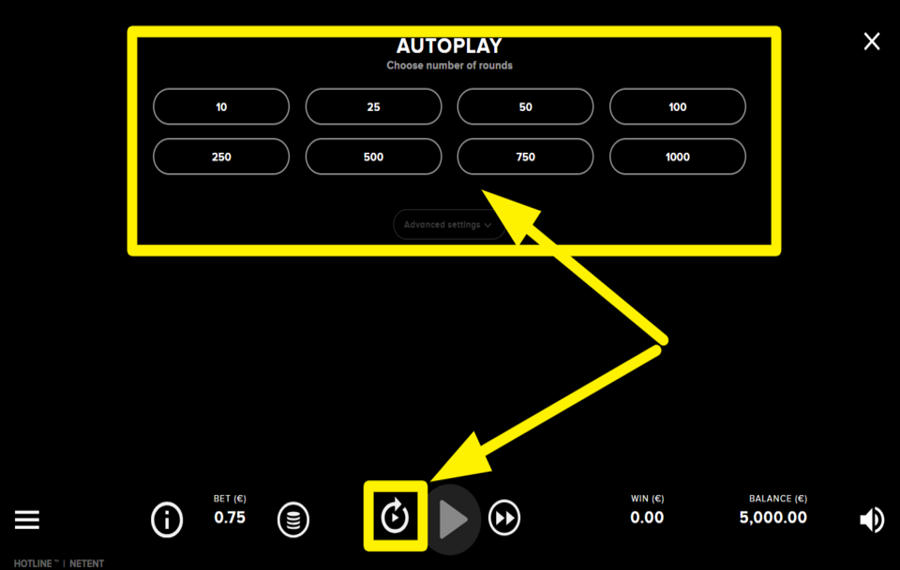 Hotline SCEGLI GIRI AUTOMATICI.