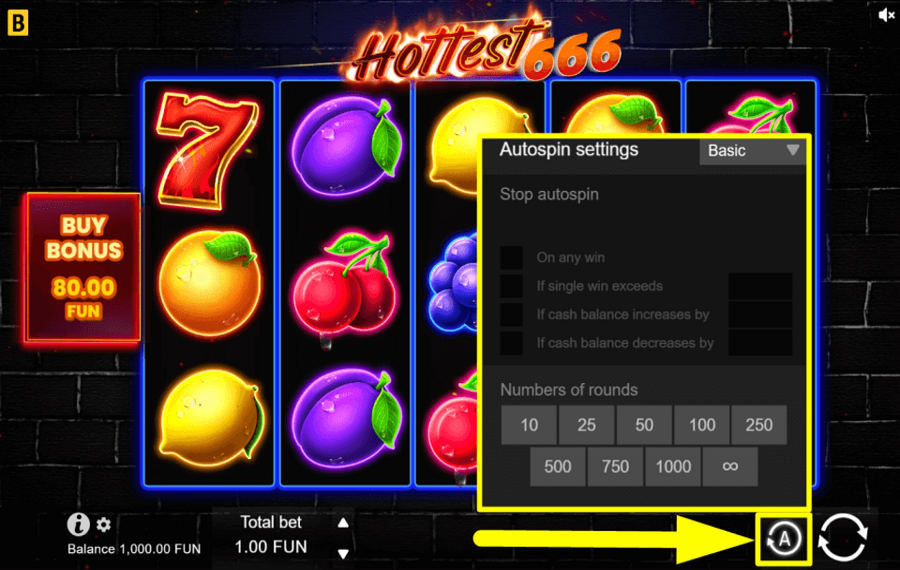 Hottest 666 SCEGLI GIRI AUTOMATICI.