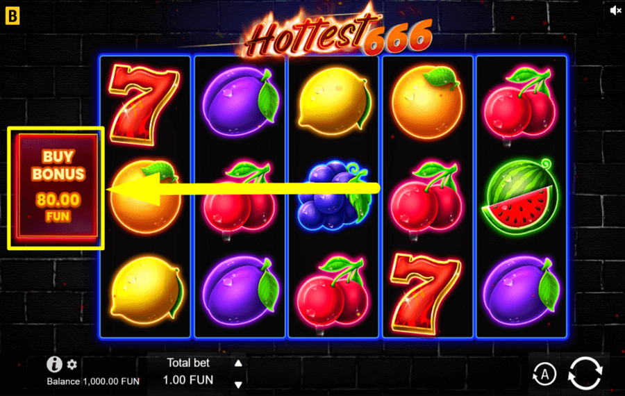 Hottest 666 PAGA PER I GIOCHI BONUS.