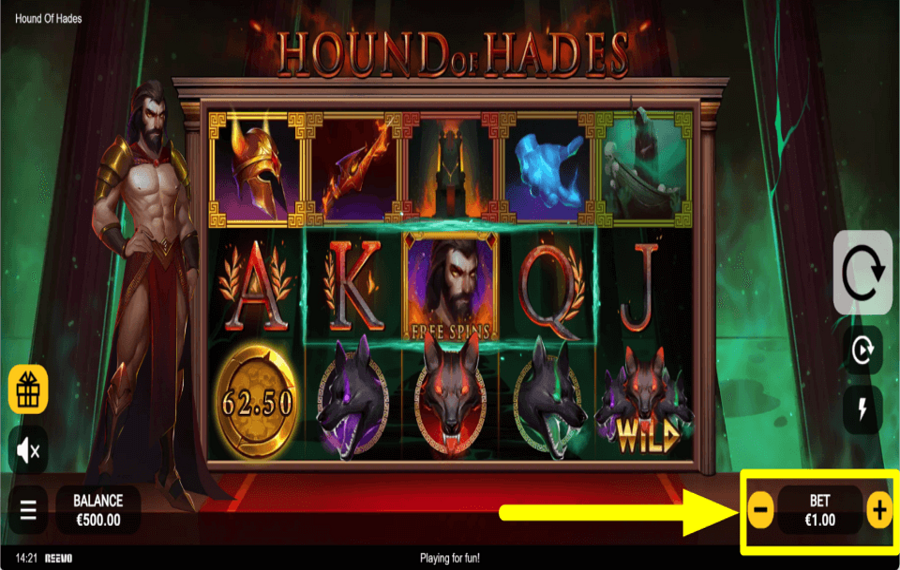 Hound of Hades ВЫБЕРИТЕ СТАВКУ.