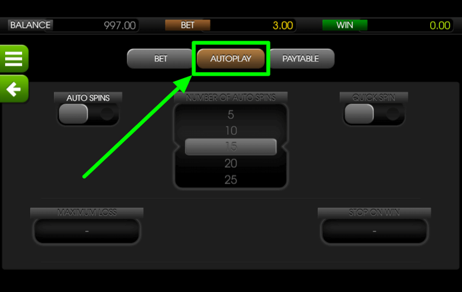 House of Fun Riproduzione automatica