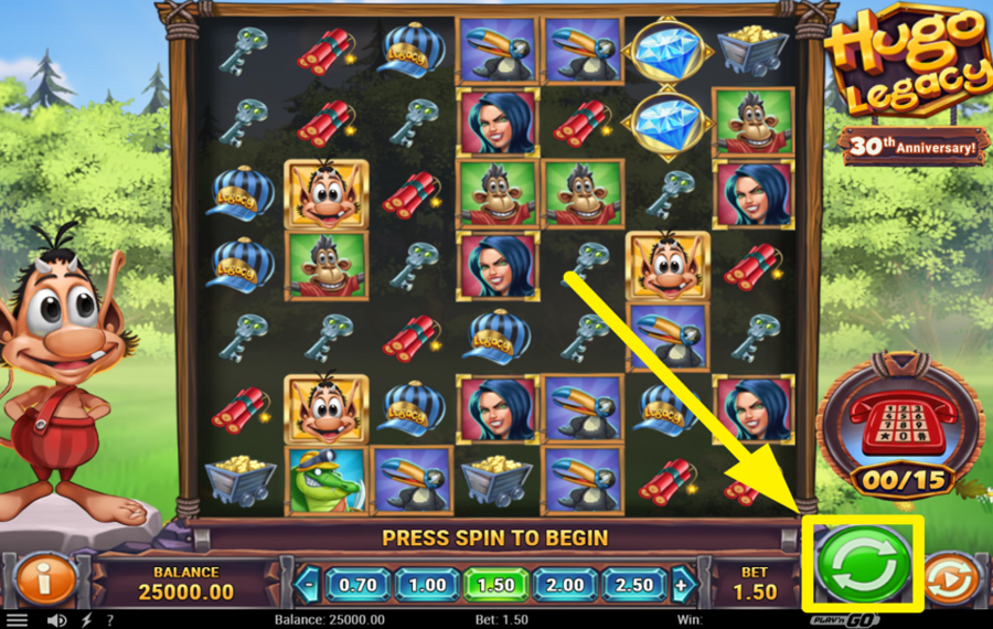 Hugo Legacy DREHE UM ZU GEWINNEN!