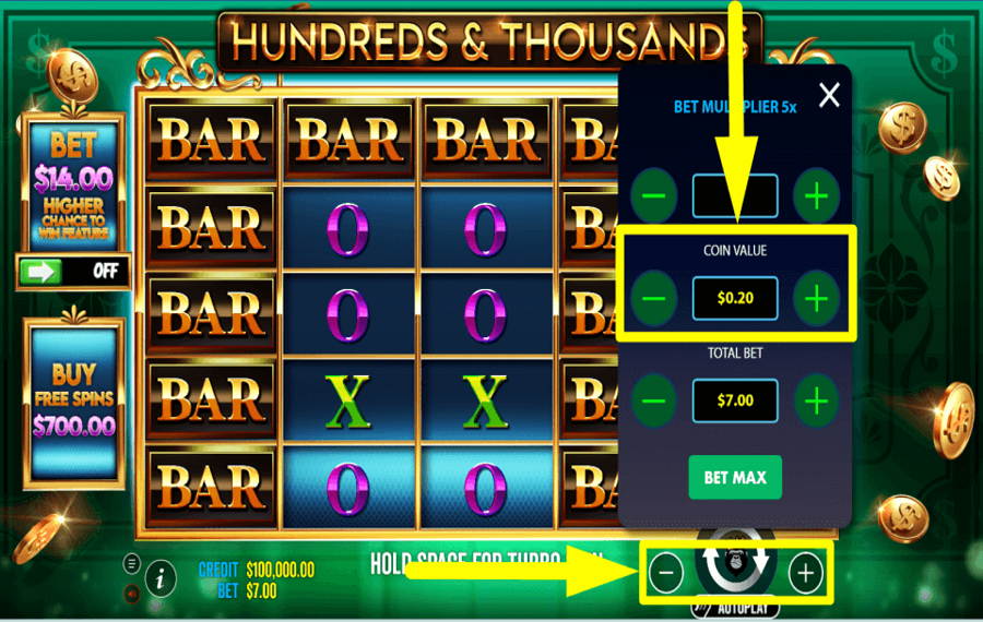 Hundreds and Thousands COUNT THE COINS.