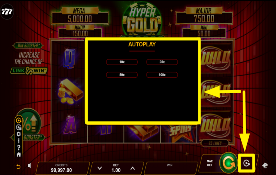 Hyper Gold CONFIGURAR LA REPRODUCCIÓN AUTOMÁTICA.