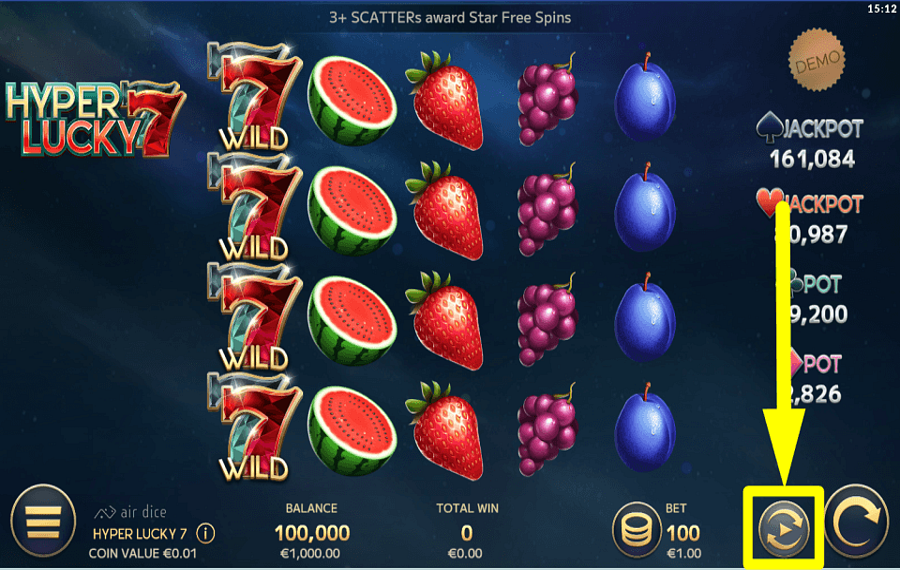 Hyper Lucky 7 ENABLE AUTOPLAY.