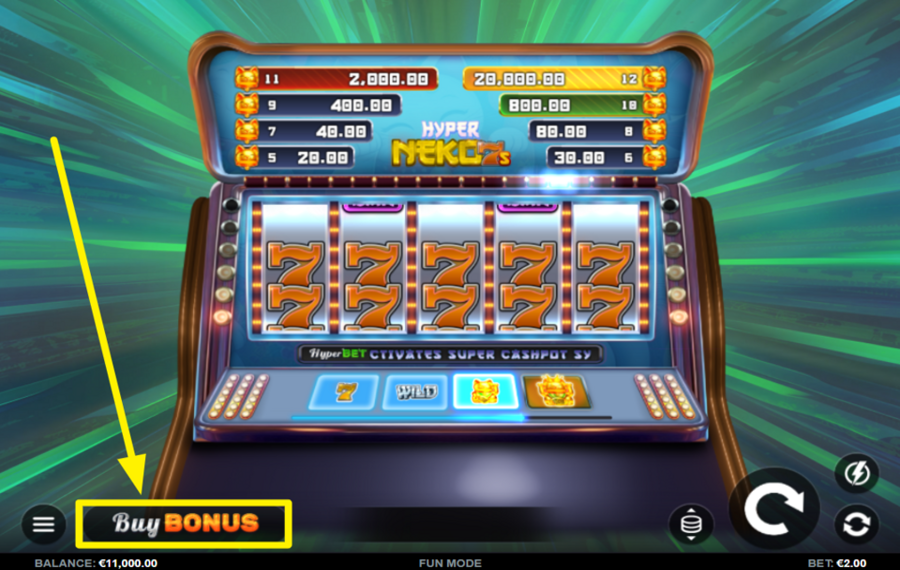 Hyper Neko 7s DÉBLOQUEZ DES TOURS GRATUITS.