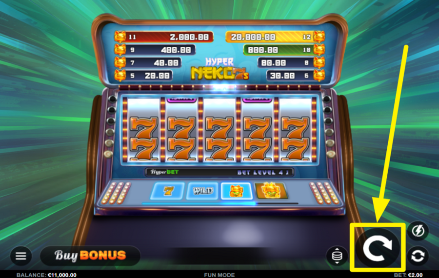 Hyper Neko 7s FAITES TOURNER LES BOBINES.