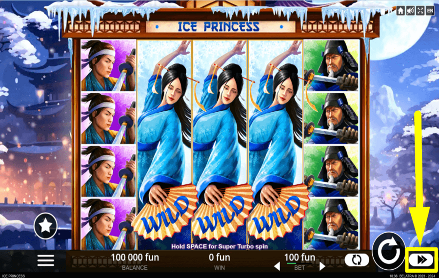 Ice Princess УСКОРИТЕ ИГРУ.