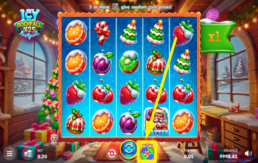 Icy Rockfall X25 ИСПЫТАЙТЕ СВОЮ УДАЧУ!