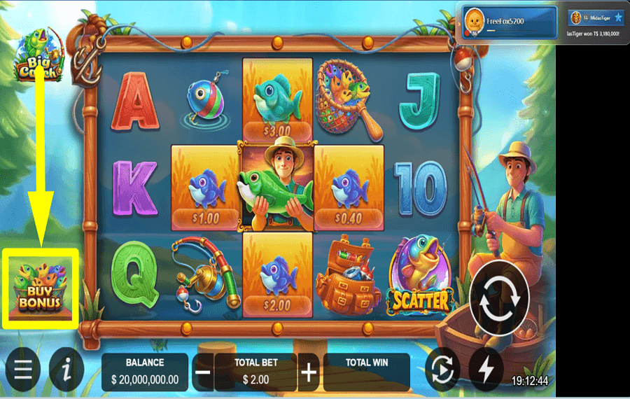 IDNPlay Big Catch ACQUIRE BONUSES.