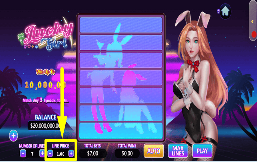 IDNPlay Lucky Girl DÉTERMINEZ VOTRE MISE.