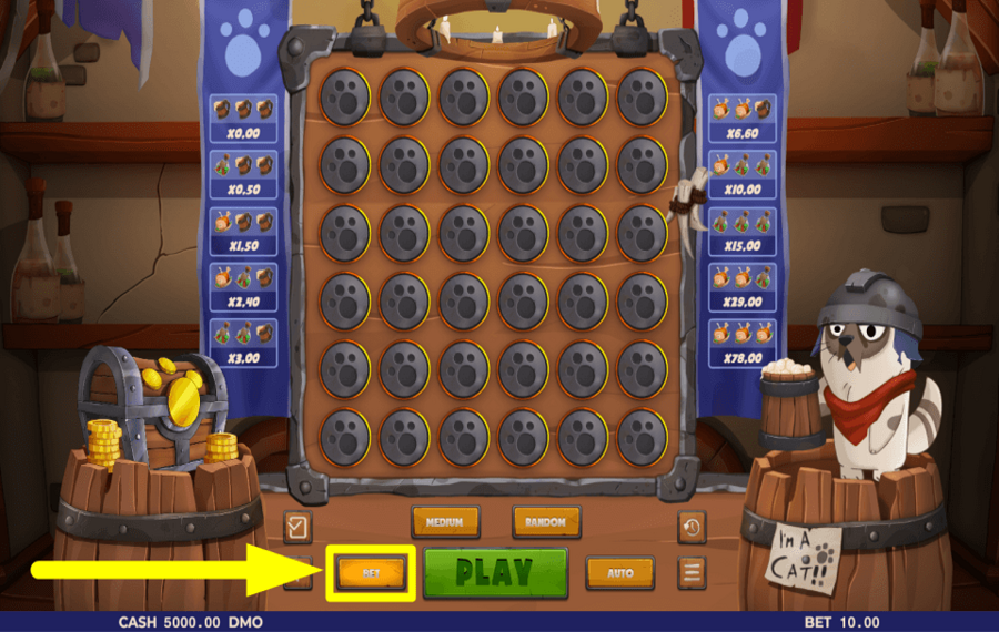 Im A Cat METTEZ EN JEU VOS CRÉDITS.