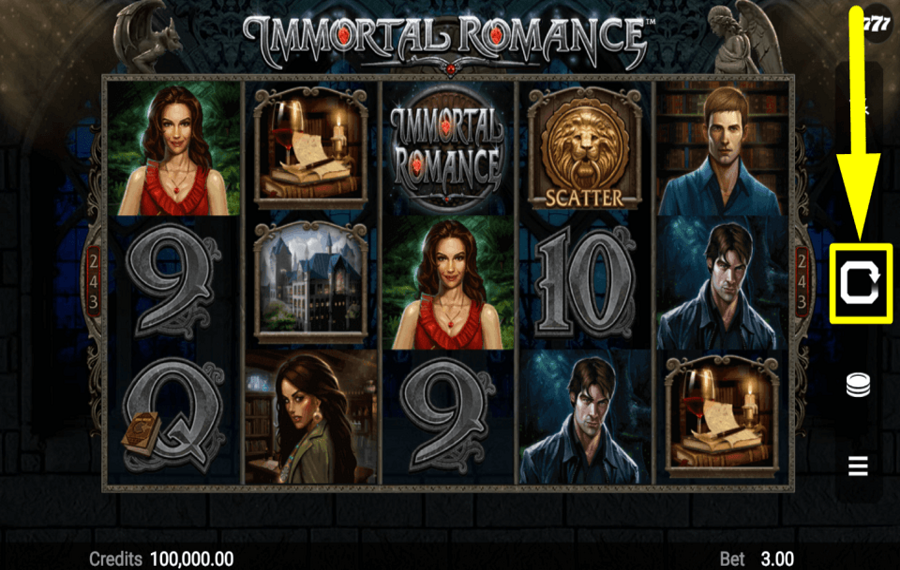 Immortal Romance JOUE POUR GAGNER.