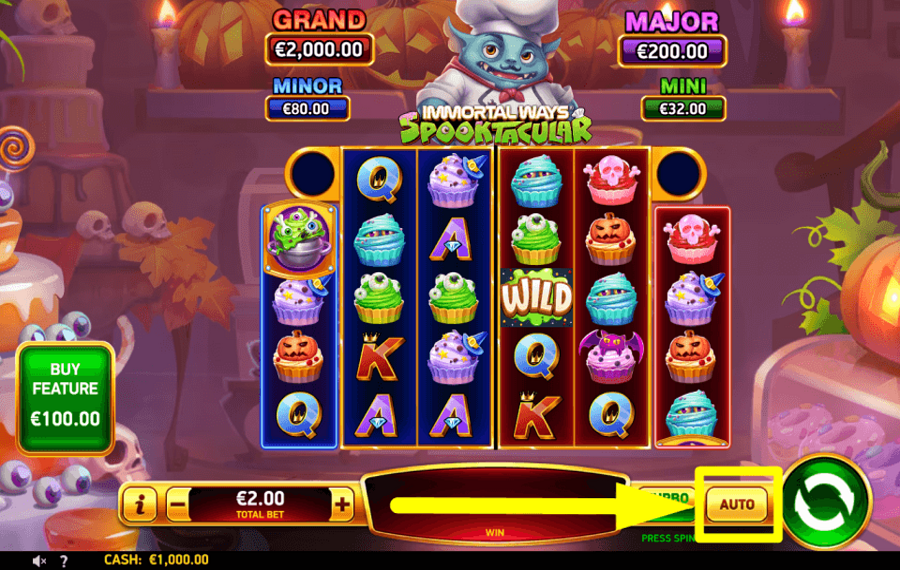 Immortal Ways Spooktacular CONTINUAR AUTOMÁTICAMENTE.