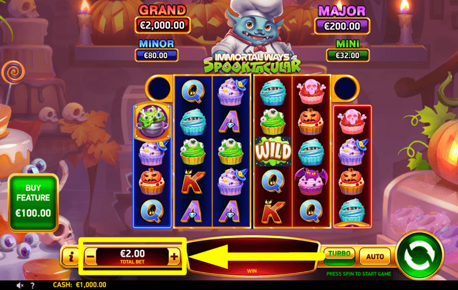 Immortal Ways Spooktacular ELIGE TU APUESTA.