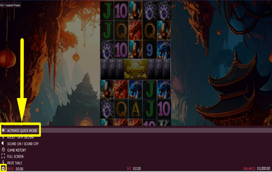 Imperial Flames ACCÉLÉREZ LE RYTHME.