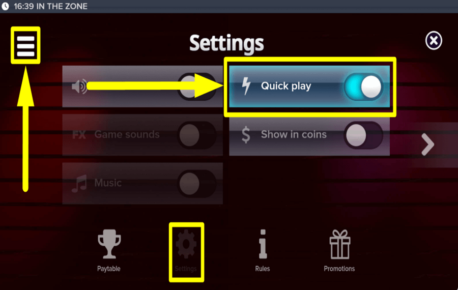 In the Zone УВЕЛИЧЬТЕ ТЕМП.