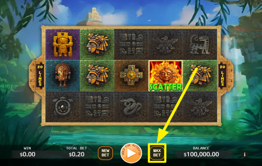 Inca Fantasy ВЫБЕРИТЕ ЛУЧШИЙ ВАРИАНТ СТАВКИ.