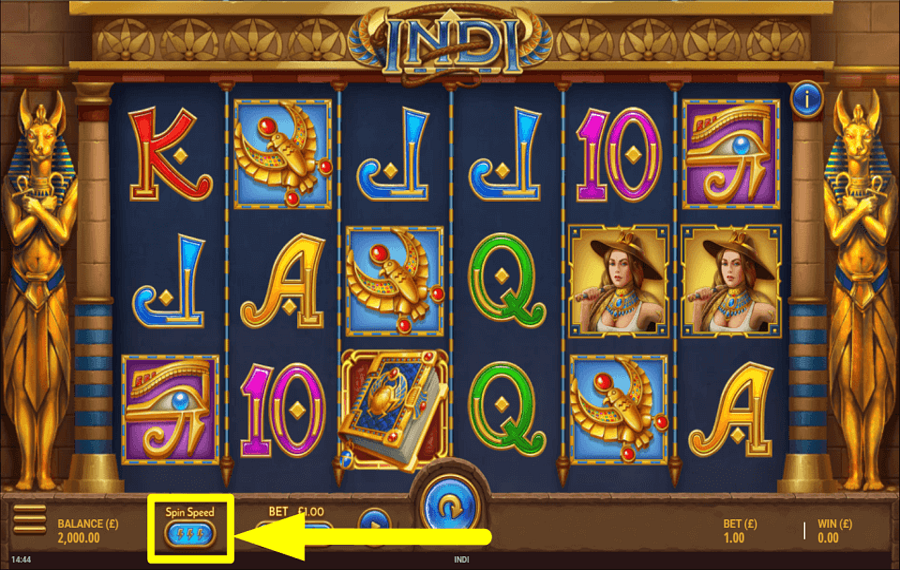 Indi ACCÉLÉREZ LE JEU.