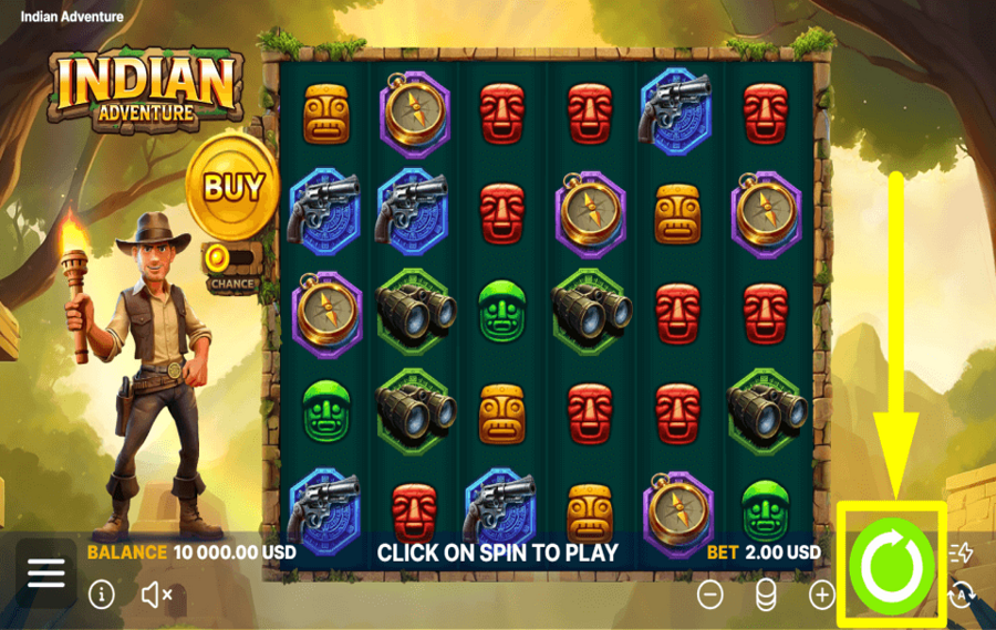 Indian Adventure AIM FOR REWARDS.