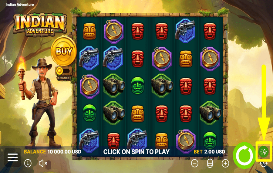 Indian Adventure ACTIVATE TURBO MODE.