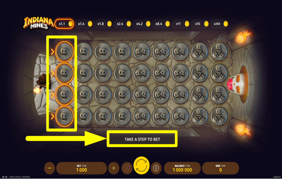 Indiana Mines MARCHEZ AVEC PRÉCAUTION.