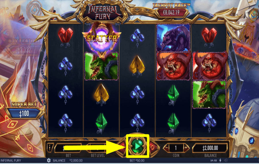 Infernal Fury TIME TO GAMBLE.