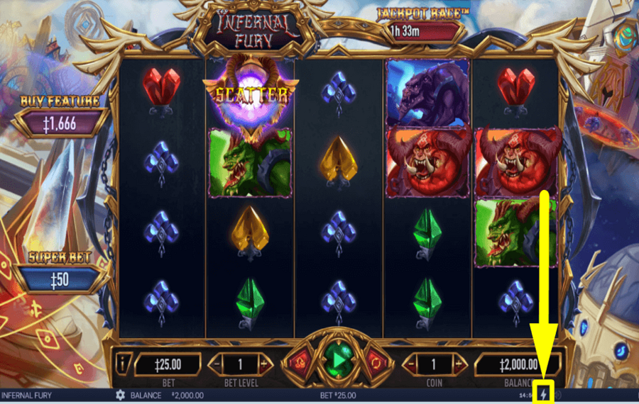 Infernal Fury TURN TURBO ON.