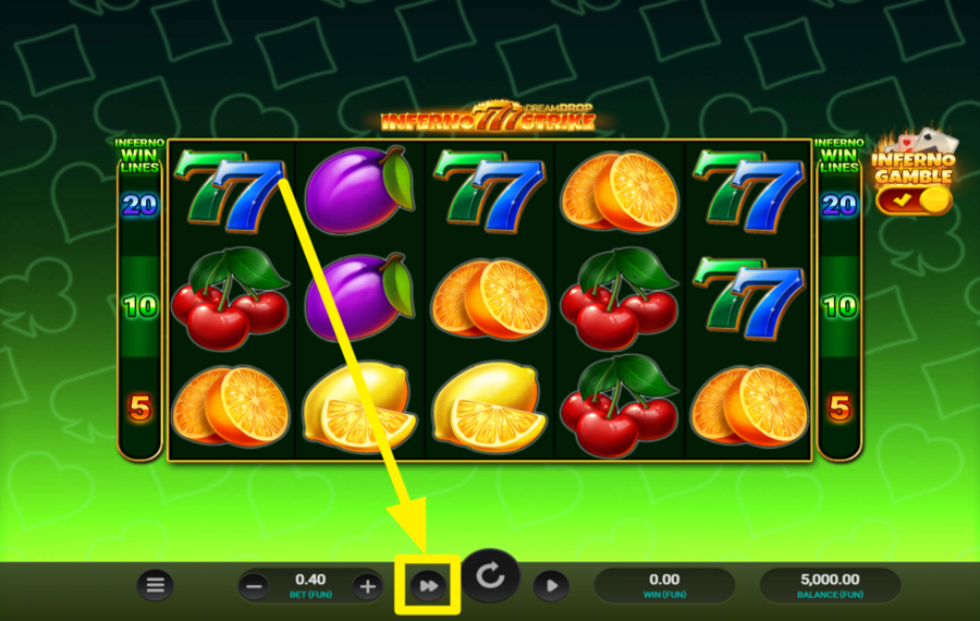 Inferno Strike Dream Drop ¡ACELERA EL JUEGO!