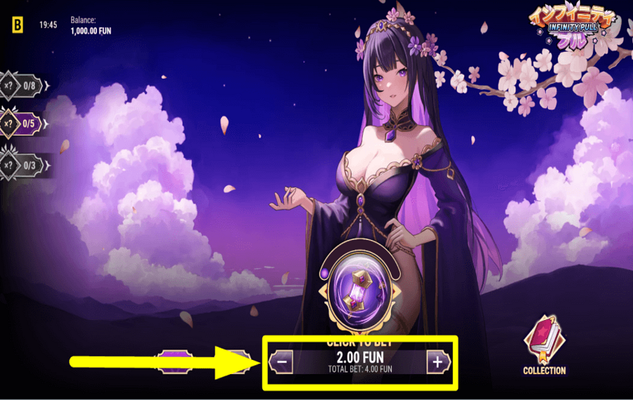 Infinity Pull MODIFIER LA MISE.