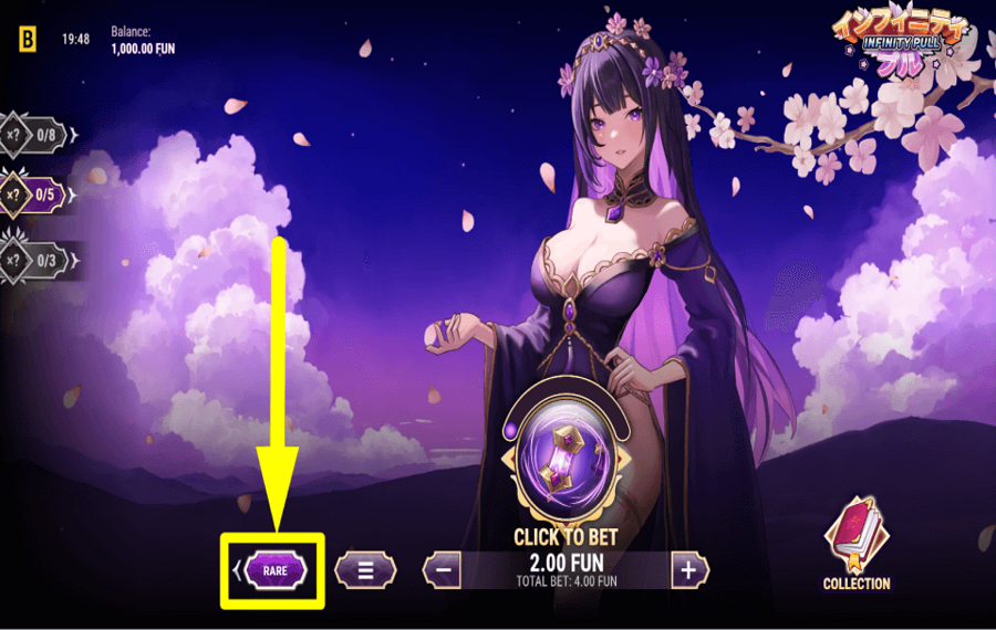 Infinity Pull DÉCIDEZ LE MODE DE JEU.