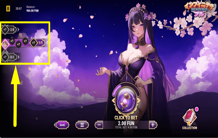 Infinity Pull VÉRIFIEZ VOS PROGRÈS.