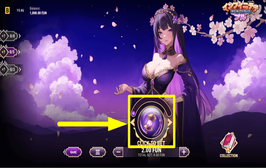 Infinity Pull PIOCHER DES CARTES.