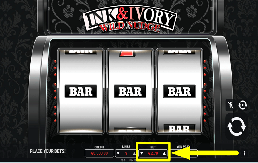 Ink and Ivory CAST YOUR WAGER.